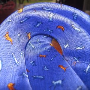 NEW Robert Talbott Puppy Tie Silk USA Necktie $65